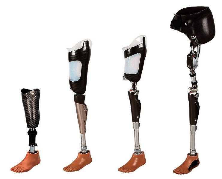 Full leg prosthesis